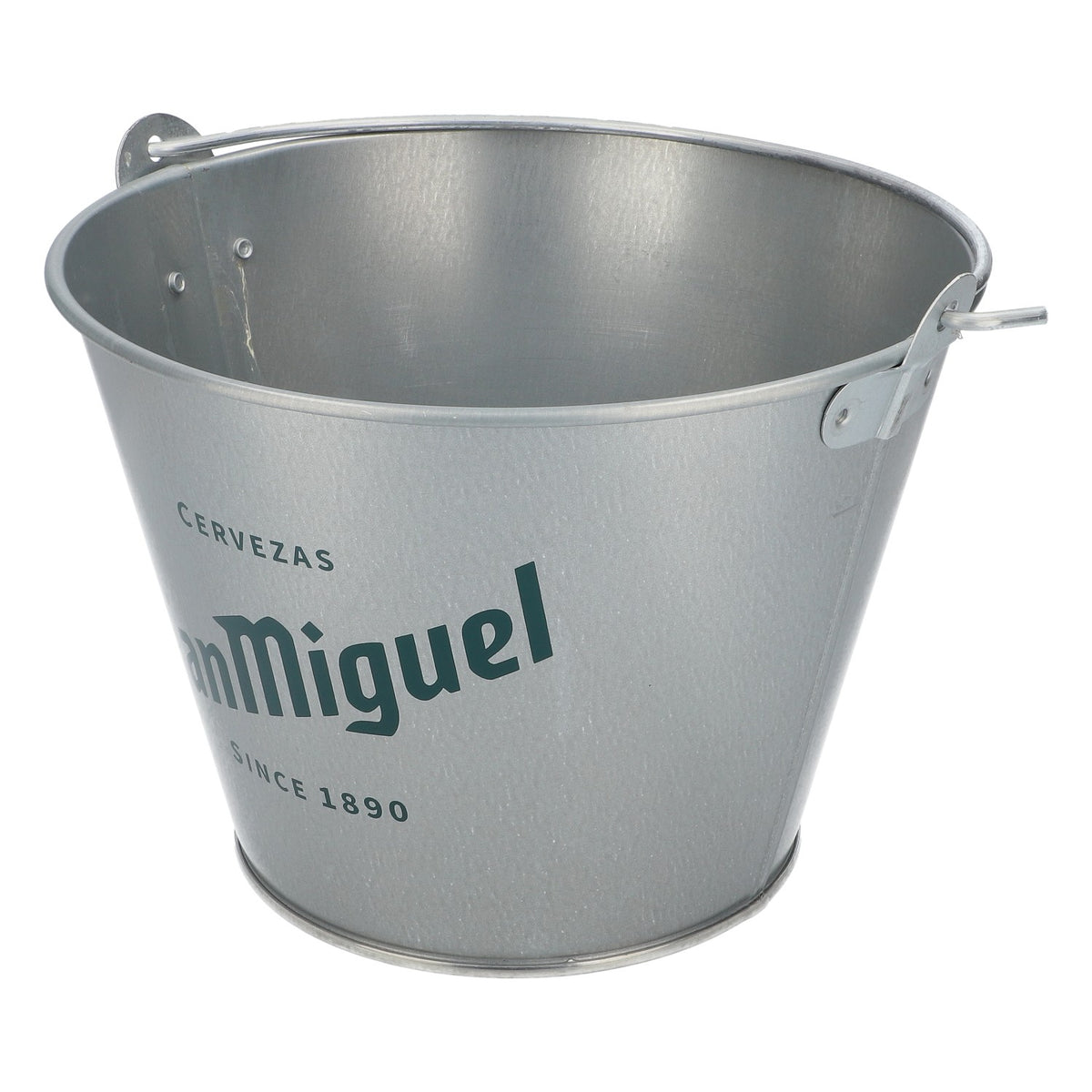 San Miguel Beer Ice Bucket Bottle Cooler Bucket Icecube5l Green Lettering – View 5