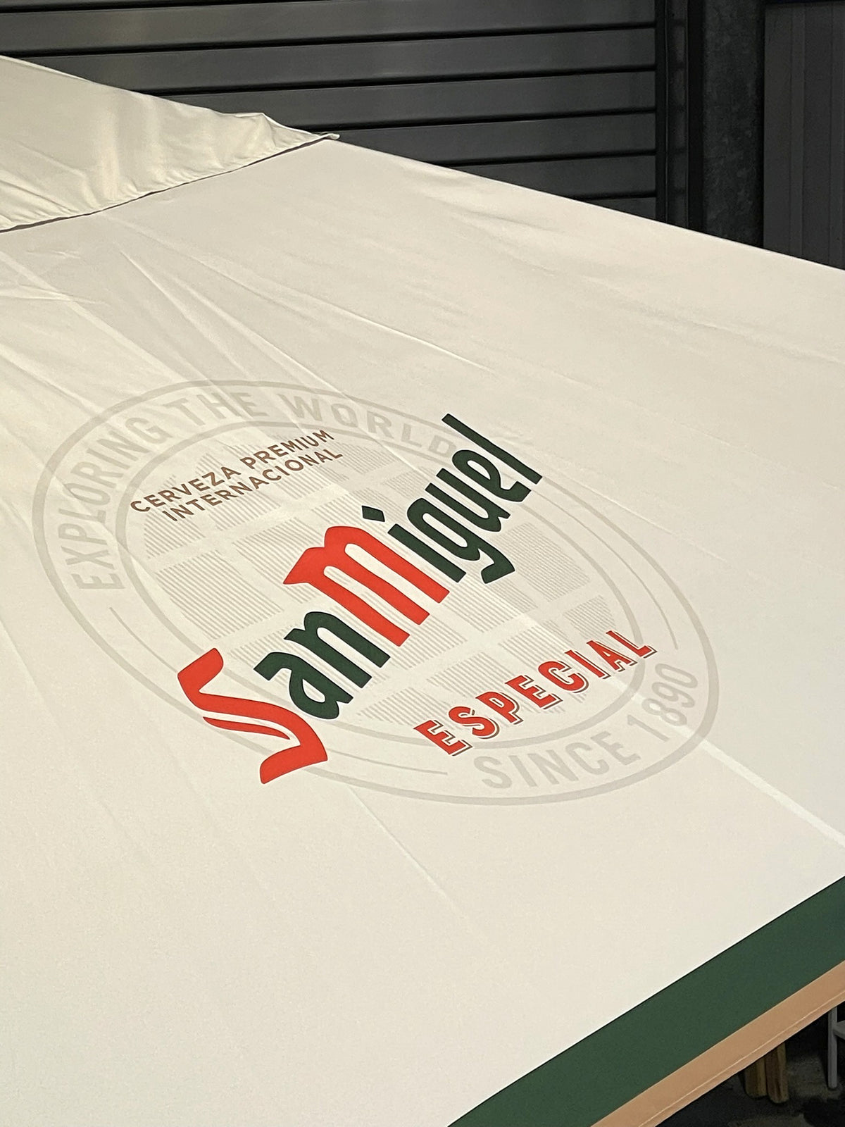 San Miguel Beer Umbrella, 4x4m, Brewery, Restaurant, Beer Garden Umbrella – View 3