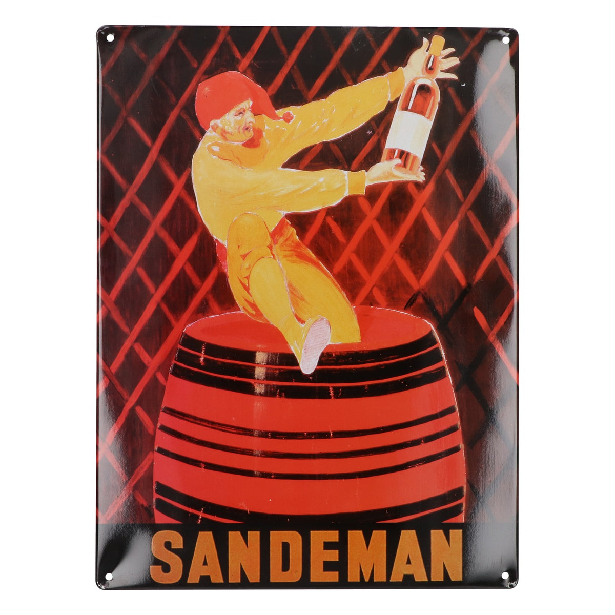 Sandeman tin sign 40x30 cm wall decoration wall sign advertising sign B-goods