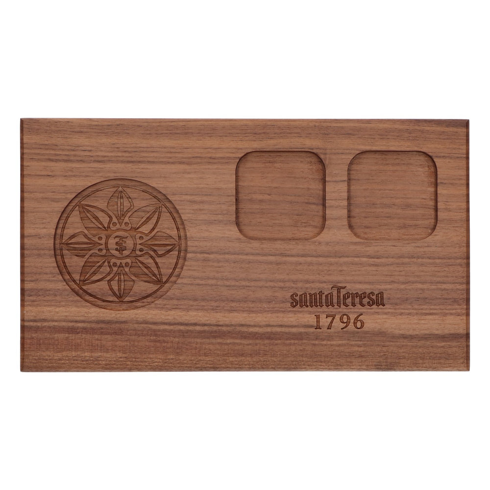 Santa Teresa 1796 Glorifier wooden board serving tray stand bar accessories