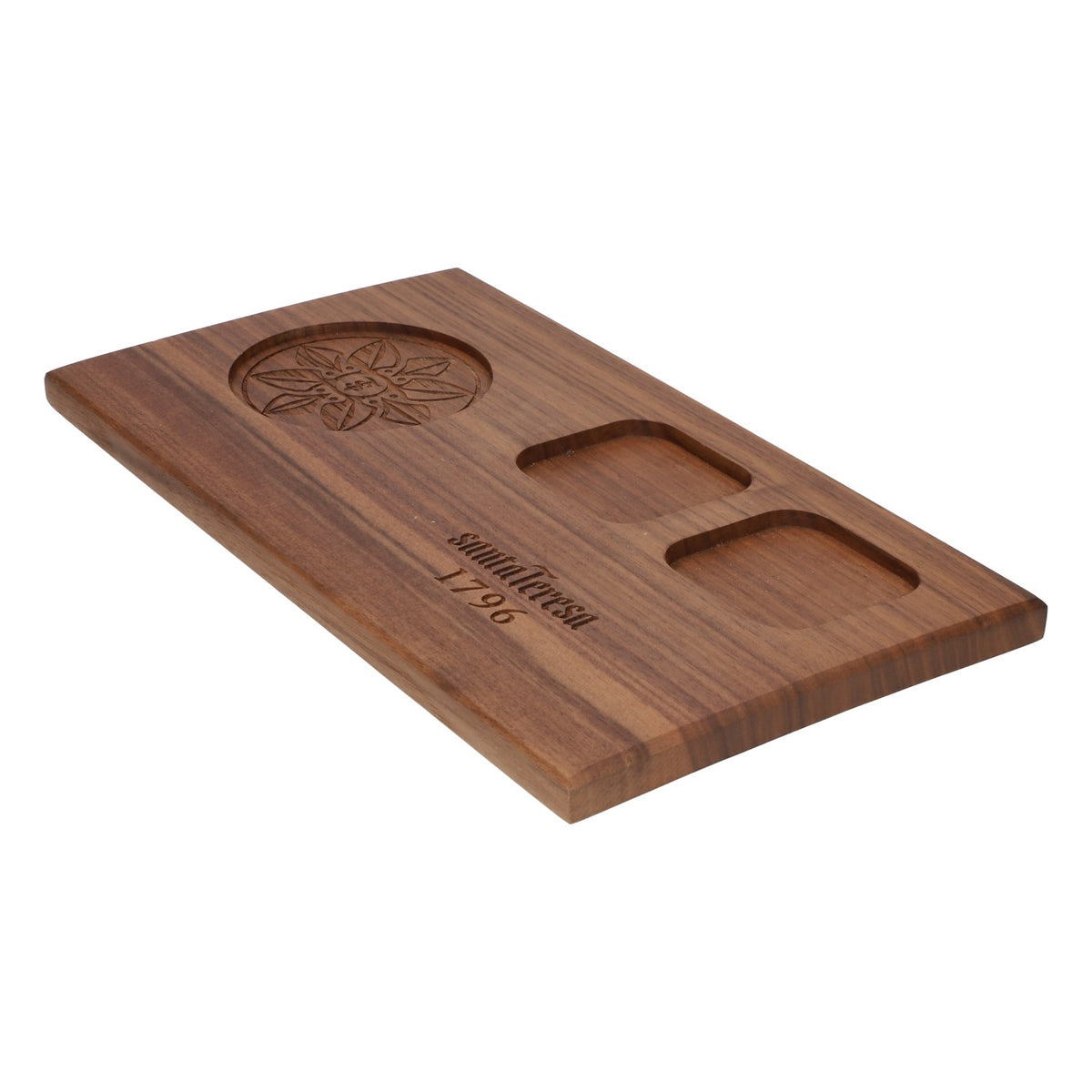 Santa Teresa 1796 Glorifier wooden board serving tray stand bar accessories – View 2