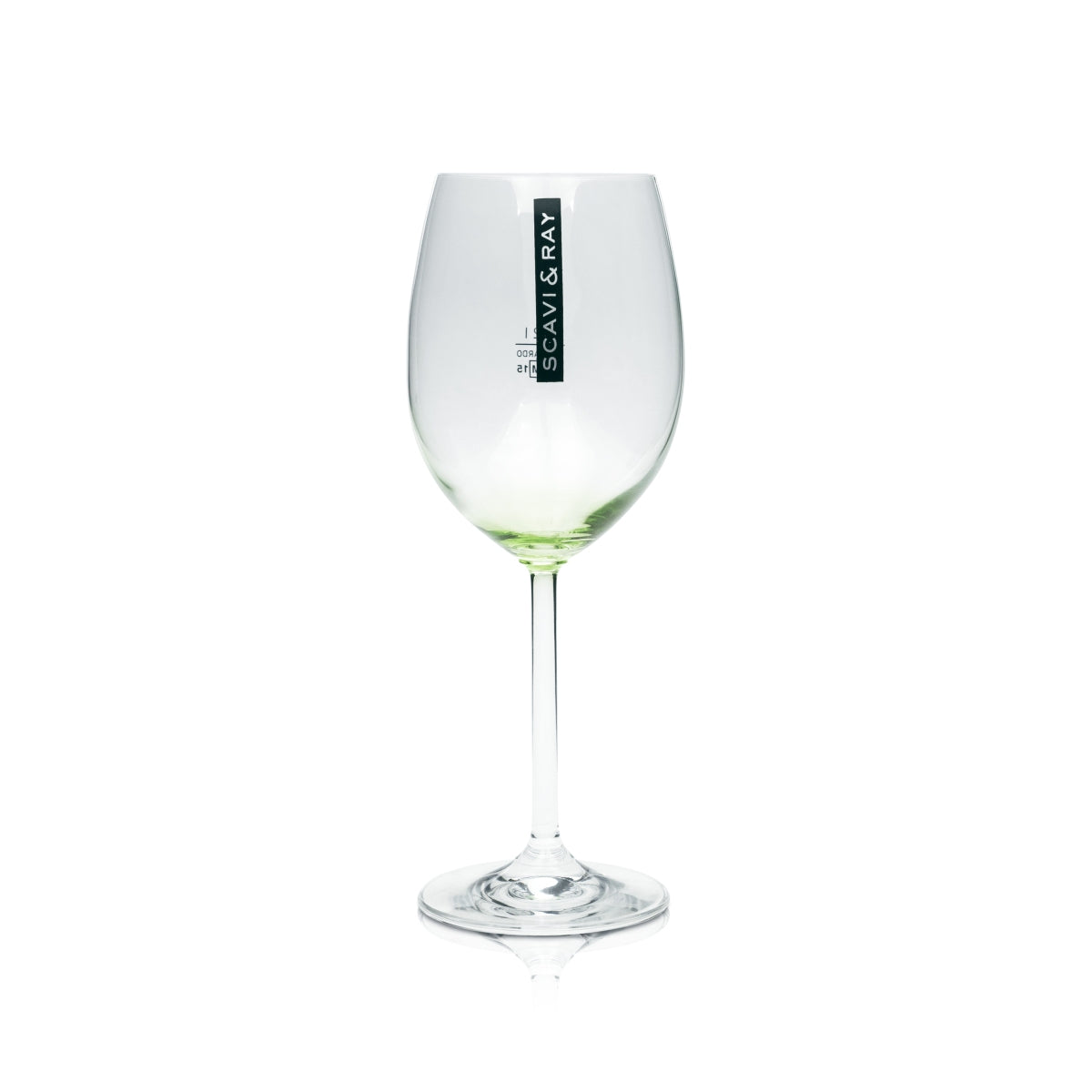 6x Scavi & Ray Glass 0.47l Balloon Green Base Hugo Cocktail Glasses Prosecco Sparkling Wine – View 2