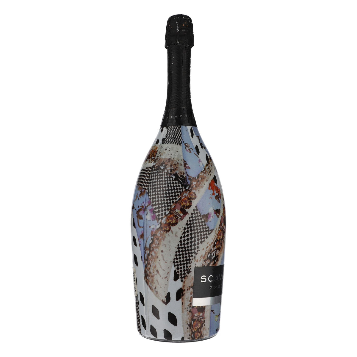 Scavi & Ray EMPTY Prosecco Show Bottle Decorative Bottle Show Bottle 1.5L Black – View 3