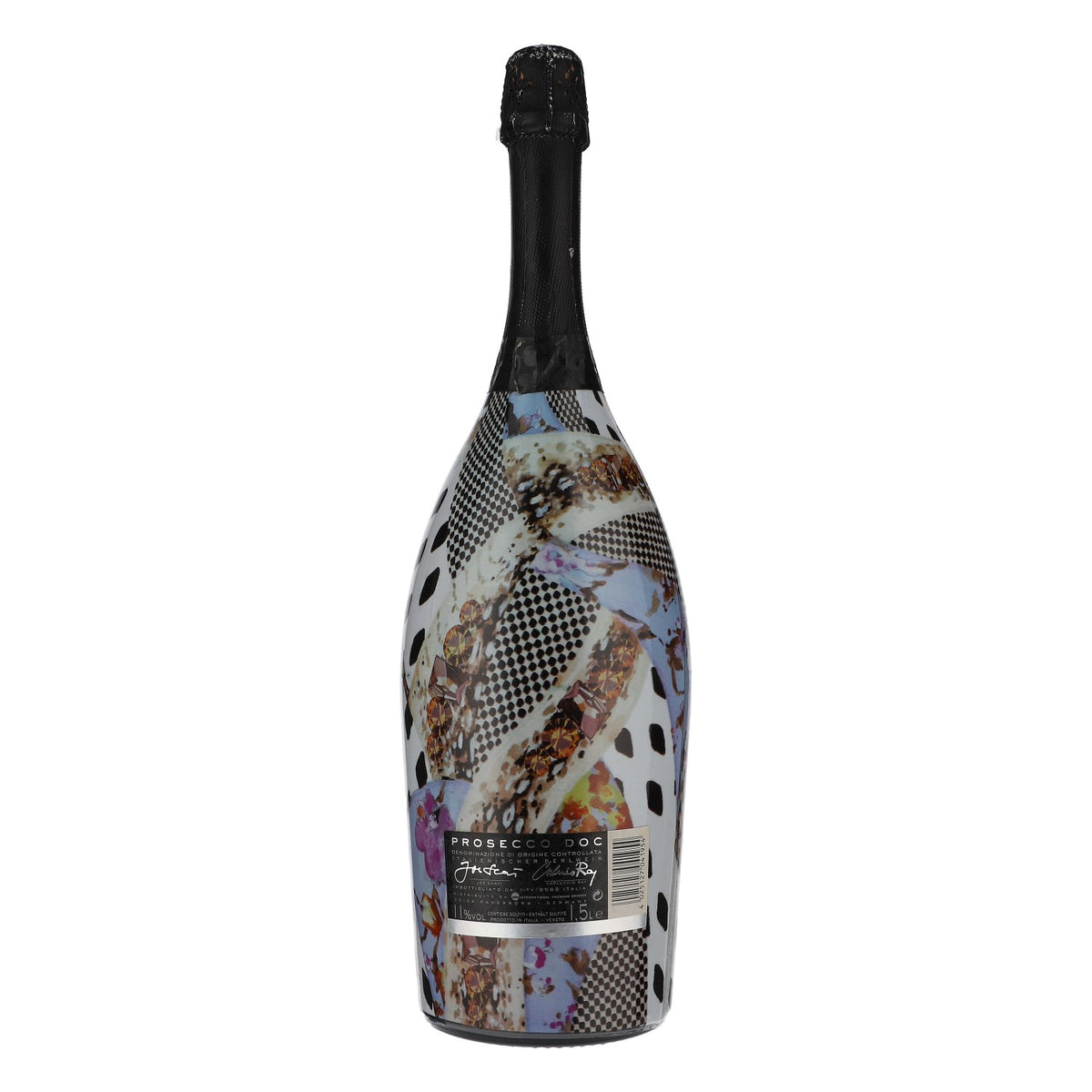 Scavi & Ray EMPTY Prosecco Show Bottle Decorative Bottle Show Bottle 1.5L Black – View 4