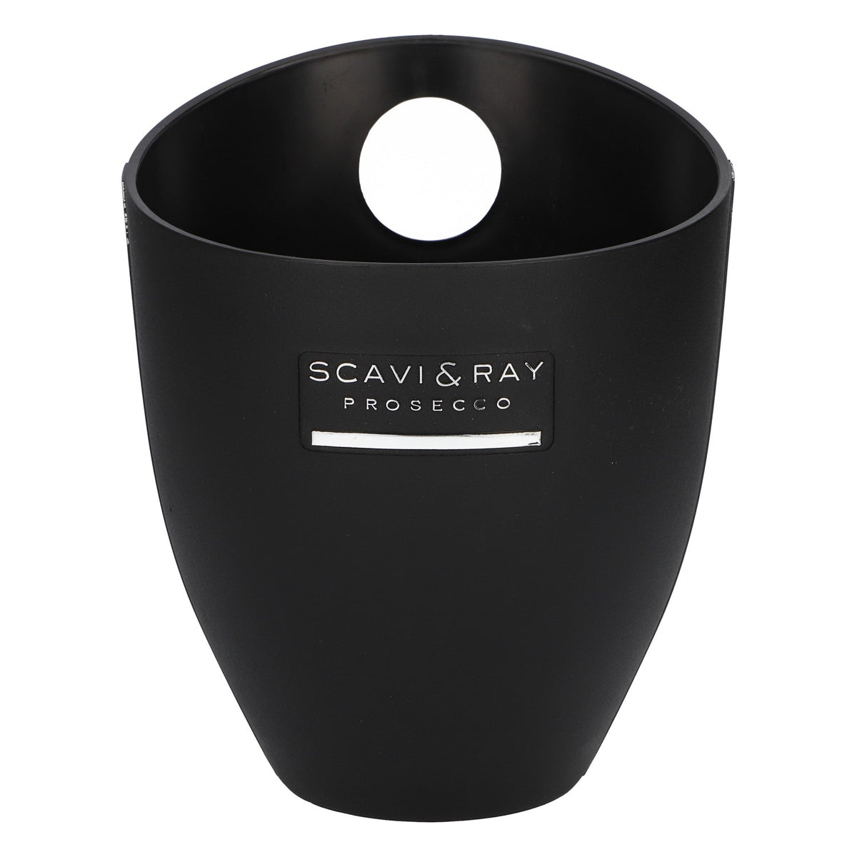 Scavi & Ray Prosecco Bottle Cooler Ice Cooler Icecube Black Design – View 2