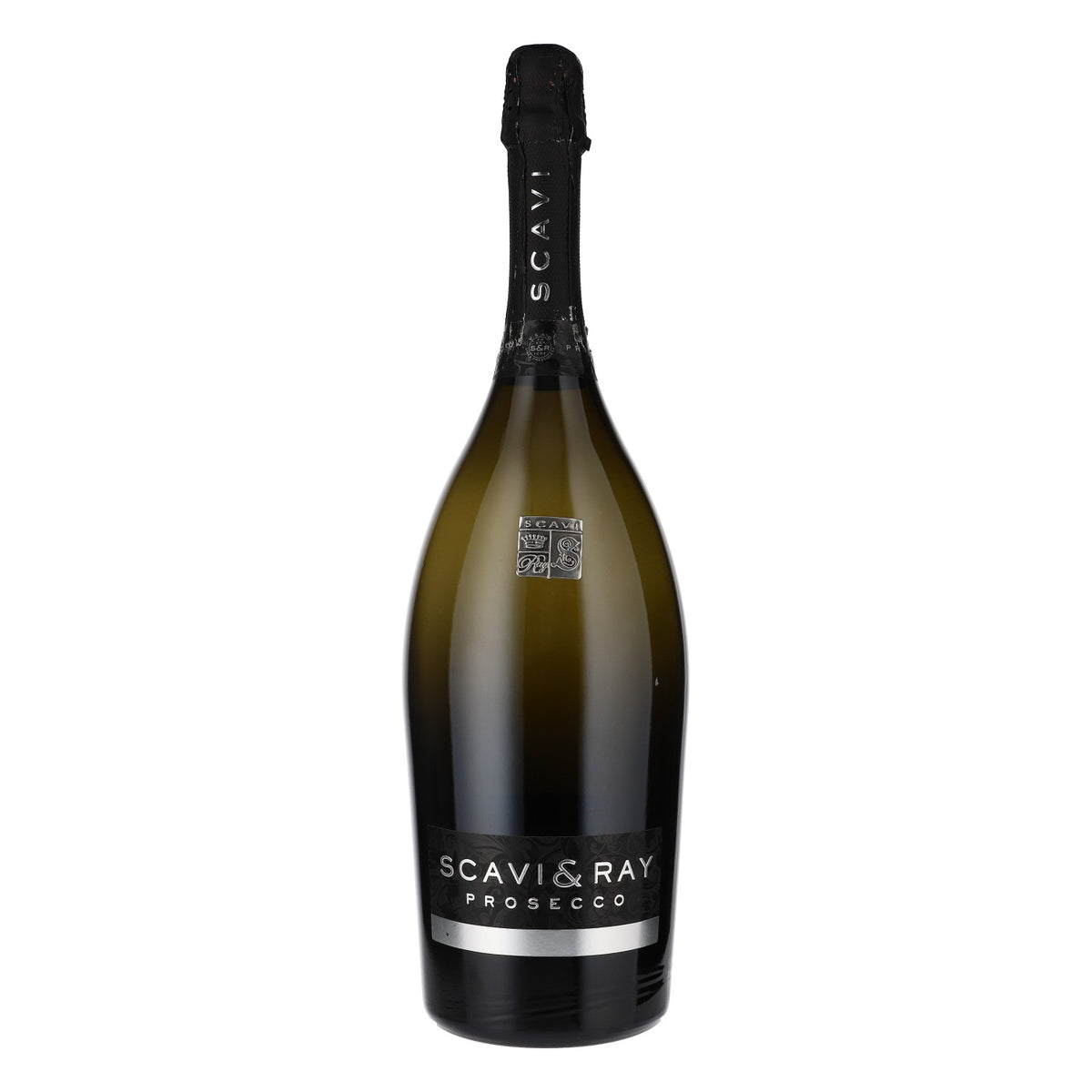 Scavi & Ray Prosecco Show Real Glass Bottle Decorative Bottle Show Bottle 1.5 L With Wooden Box – View 5