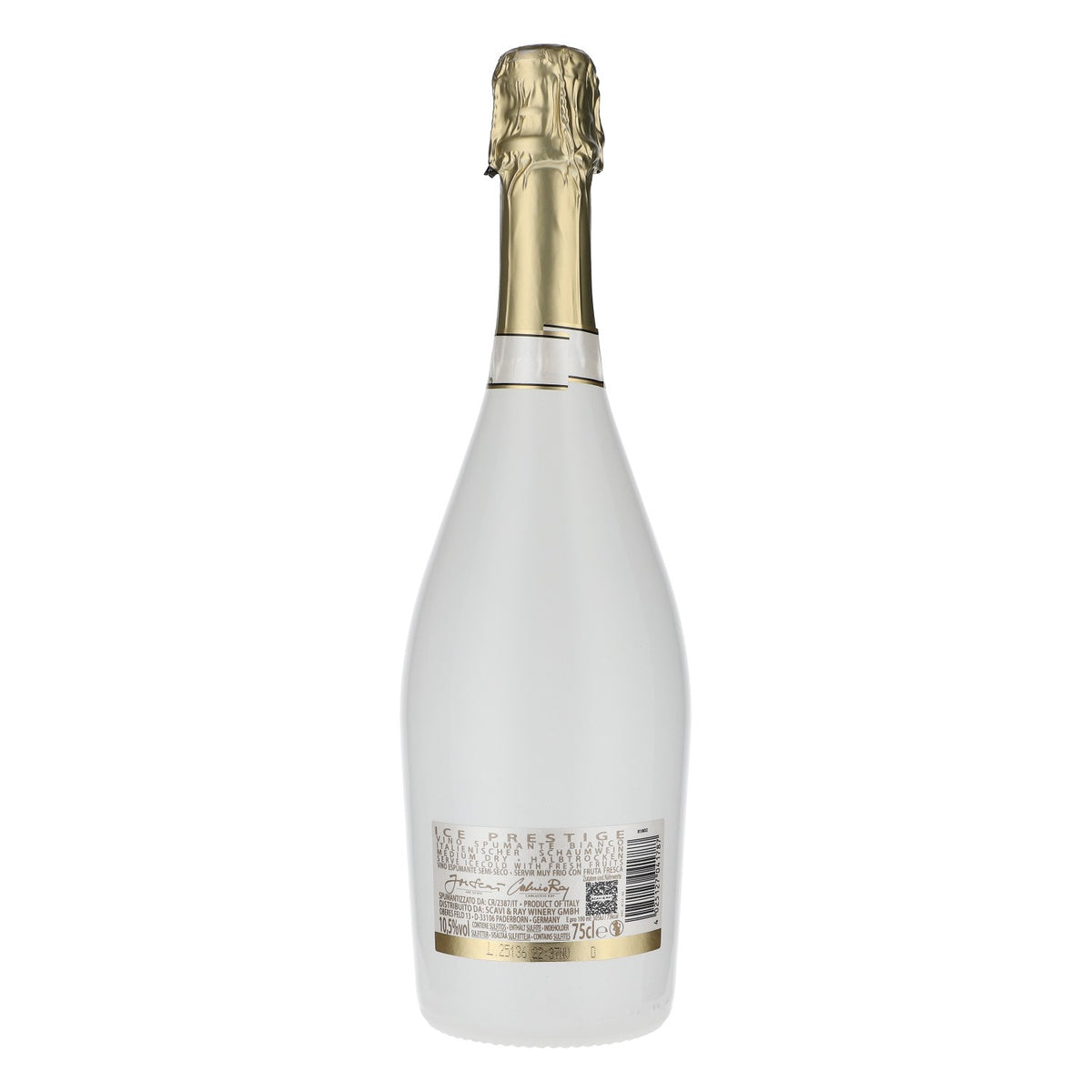 Scavi & Ray Sparkling Wine Bottle 0.75l 10.5% vol. Spumante Ice Prestige – View 3