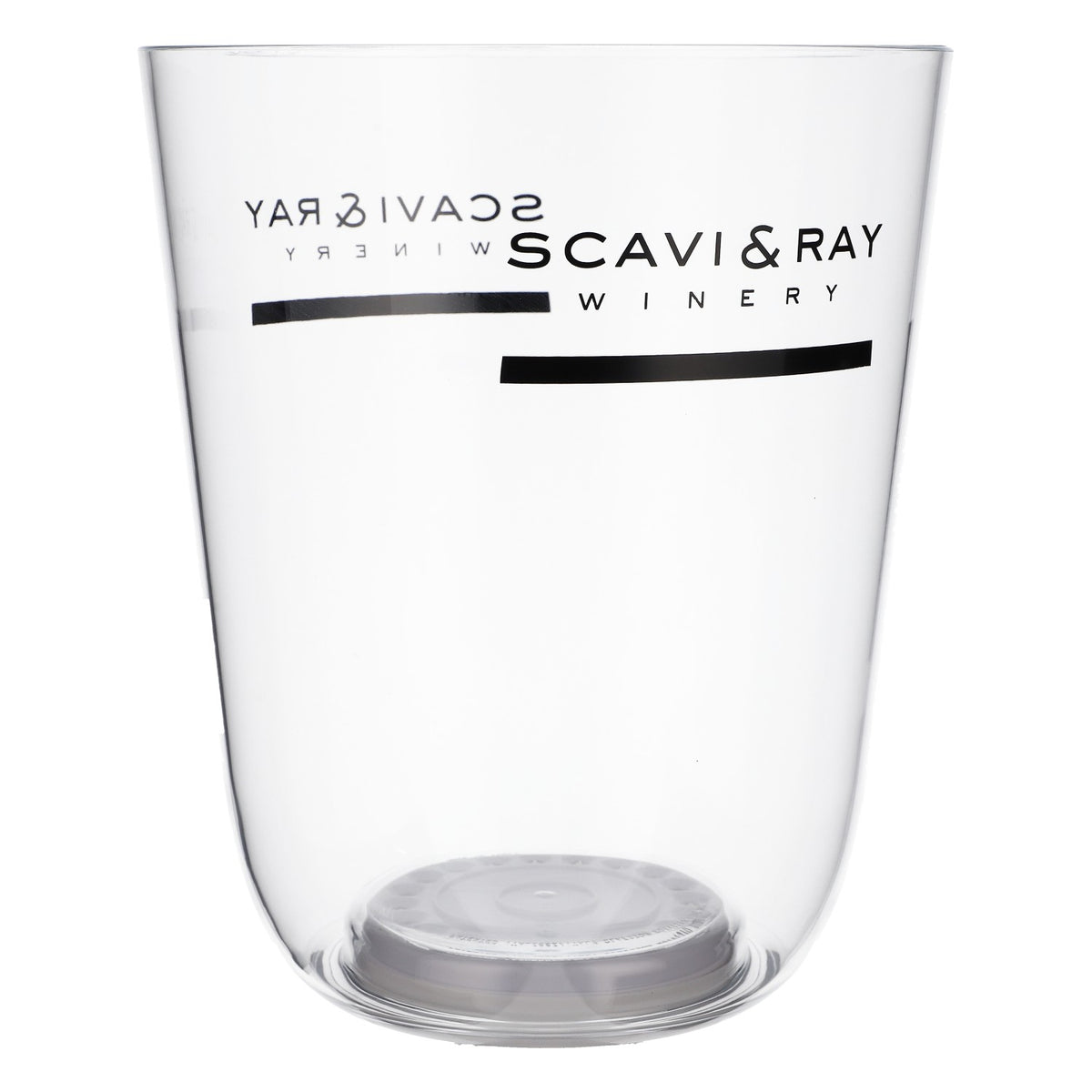 Scavi & Ray Sparkling Wine Cooler Bottle Cooler Ice Cube Tray Transparent LED incl. Power Supply