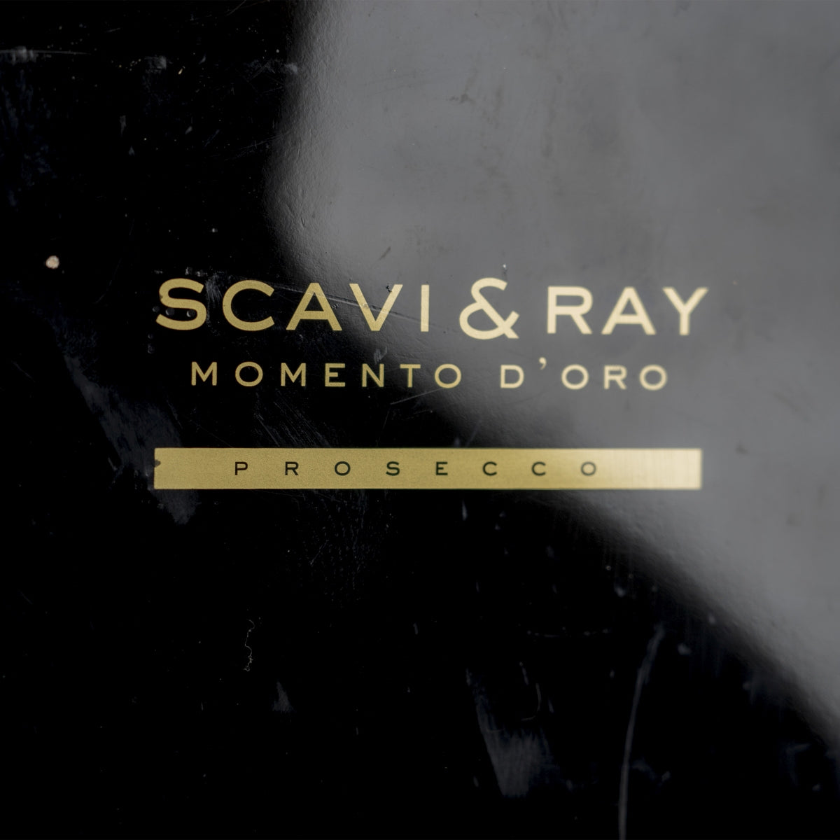 Scavi & Ray sparkling wine EMPTY bottle Magnum 1.5l gold, piano lacquer box black – View 4