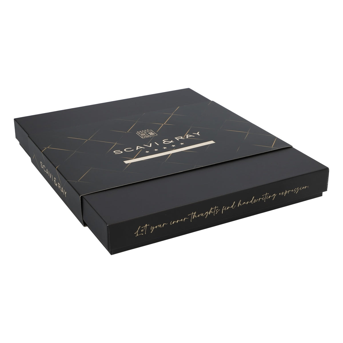 Scavi & Ray Sparkling Wine Notebook Guest Book Wedding Decoration Friendship Book Signature Book Black – View 2