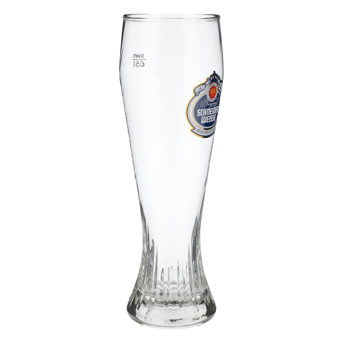 Schneider Weisse Beer Glass 0.5l Glasses Trophy Single Logo Yeast Wheat Beer – View 2