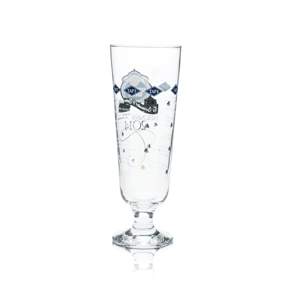 Schneider Weisse Beer Glass 0.5l Goblet Tulip Glasses Events 2014 Edition – View 2