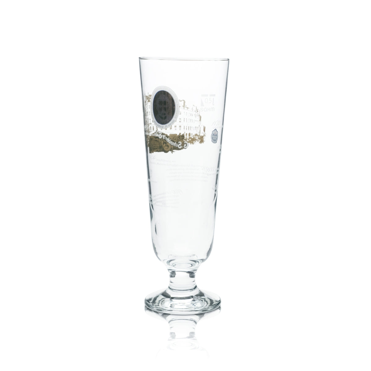 Schneider Weisse Beer Glass 0.5l Tulip Goblet Glasses Special Edition George III – View 2