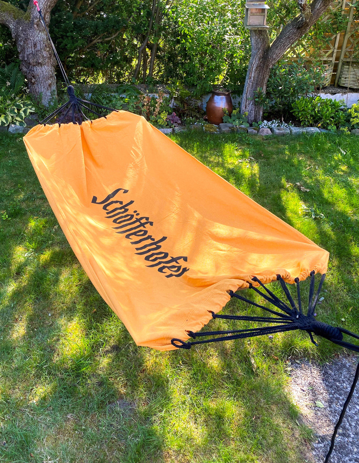 Schöfferhofer Wheat Beer XXL Outdoor Linen Hammock "Single Natura" – View 3