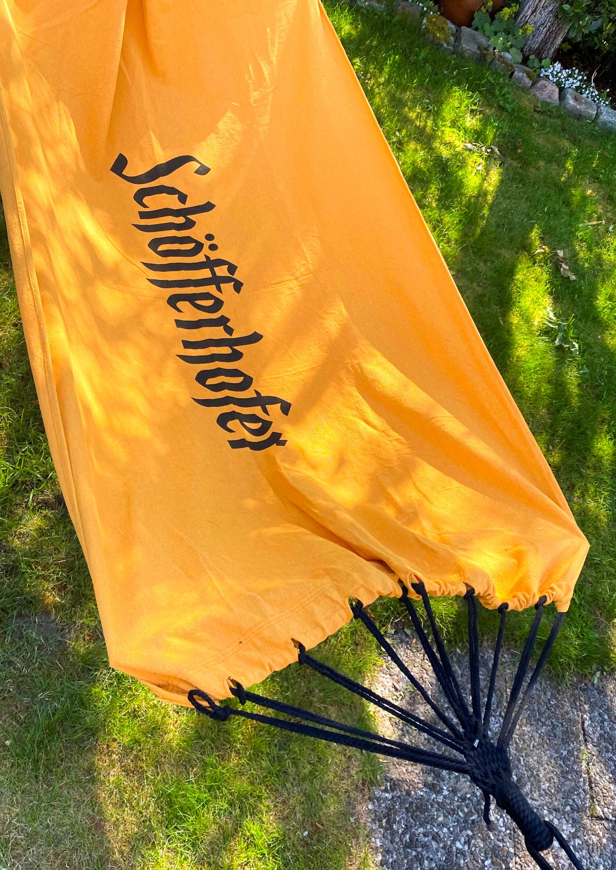 Schöfferhofer Wheat Beer XXL Outdoor Linen Hammock "Single Natura" – View 4