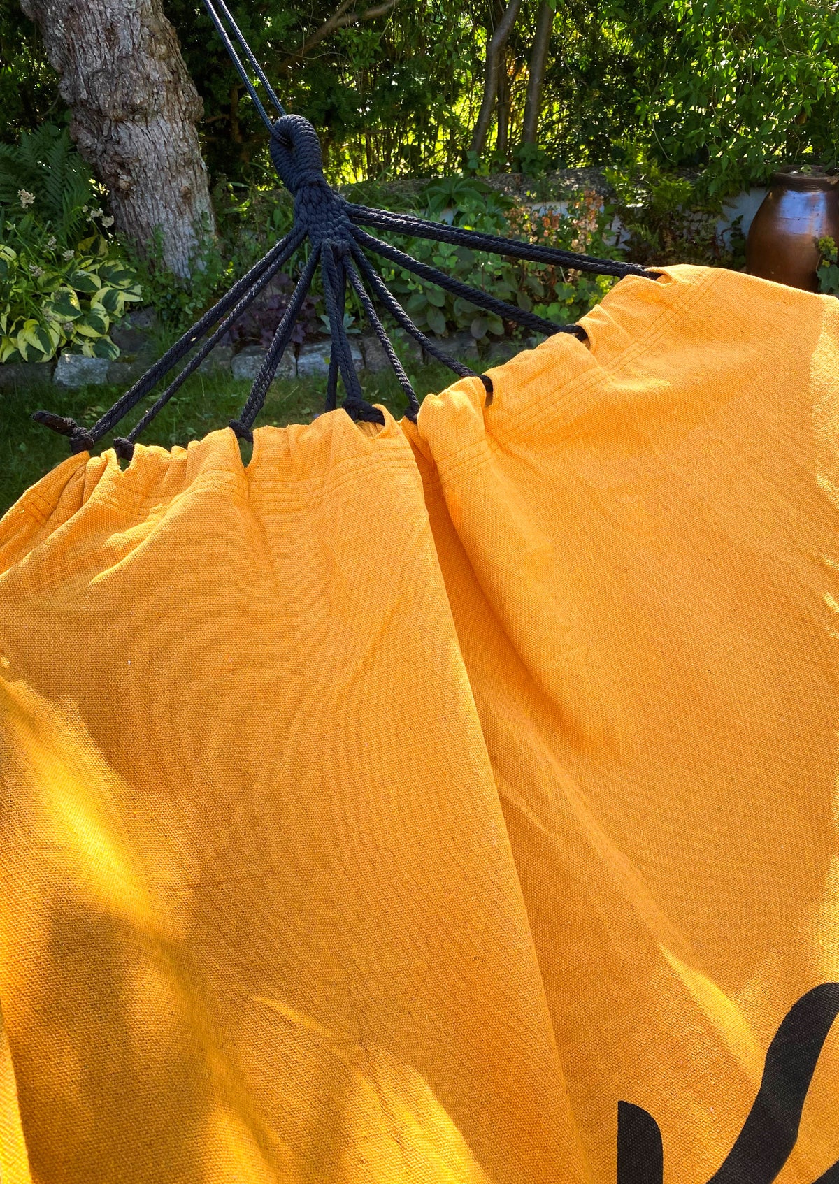 Schöfferhofer Wheat Beer XXL Outdoor Linen Hammock "Single Natura" – View 7