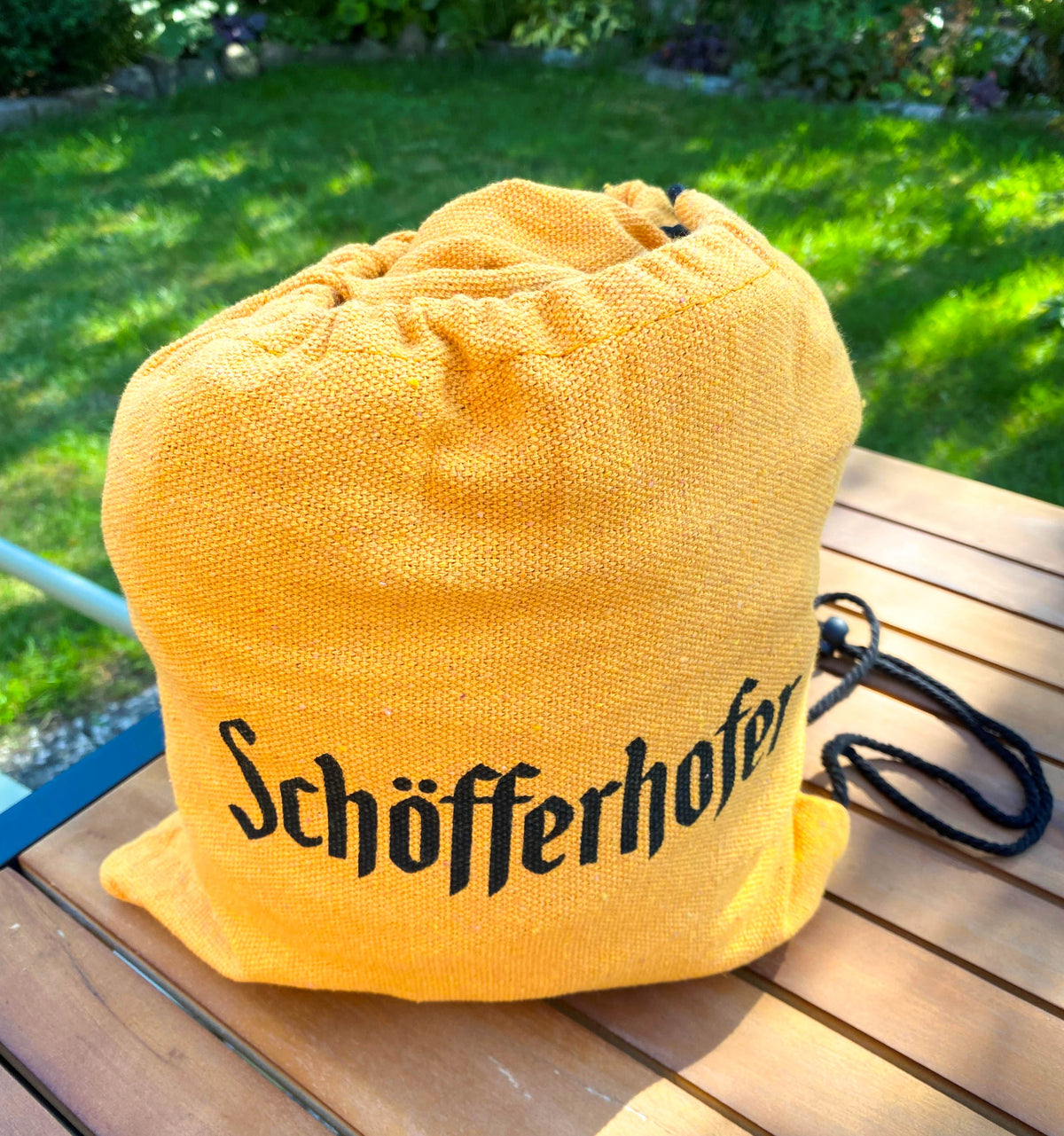 Schöfferhofer Wheat Beer XXL Outdoor Linen Hammock "Single Natura" – View 8