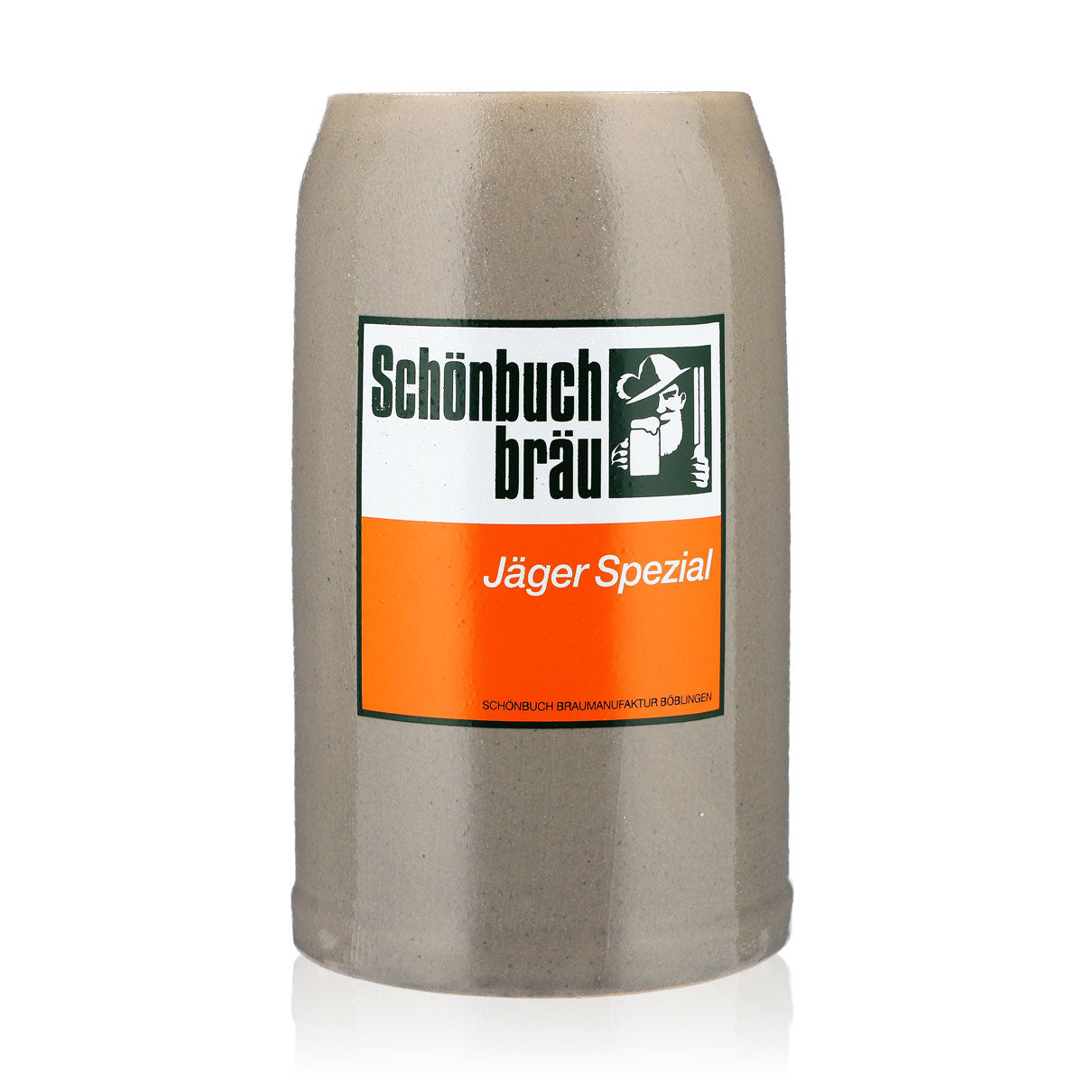 Schönbuch Bräu Beer Glass Beer Mug Ceramic Jug 0.5l Clay Jug Collector's Item
