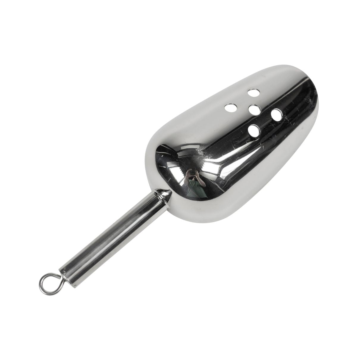 Schweppes Ice Scoop Stainless Steel Ice Cube Ladle Bar Accessories Bartool Mixology – View 2