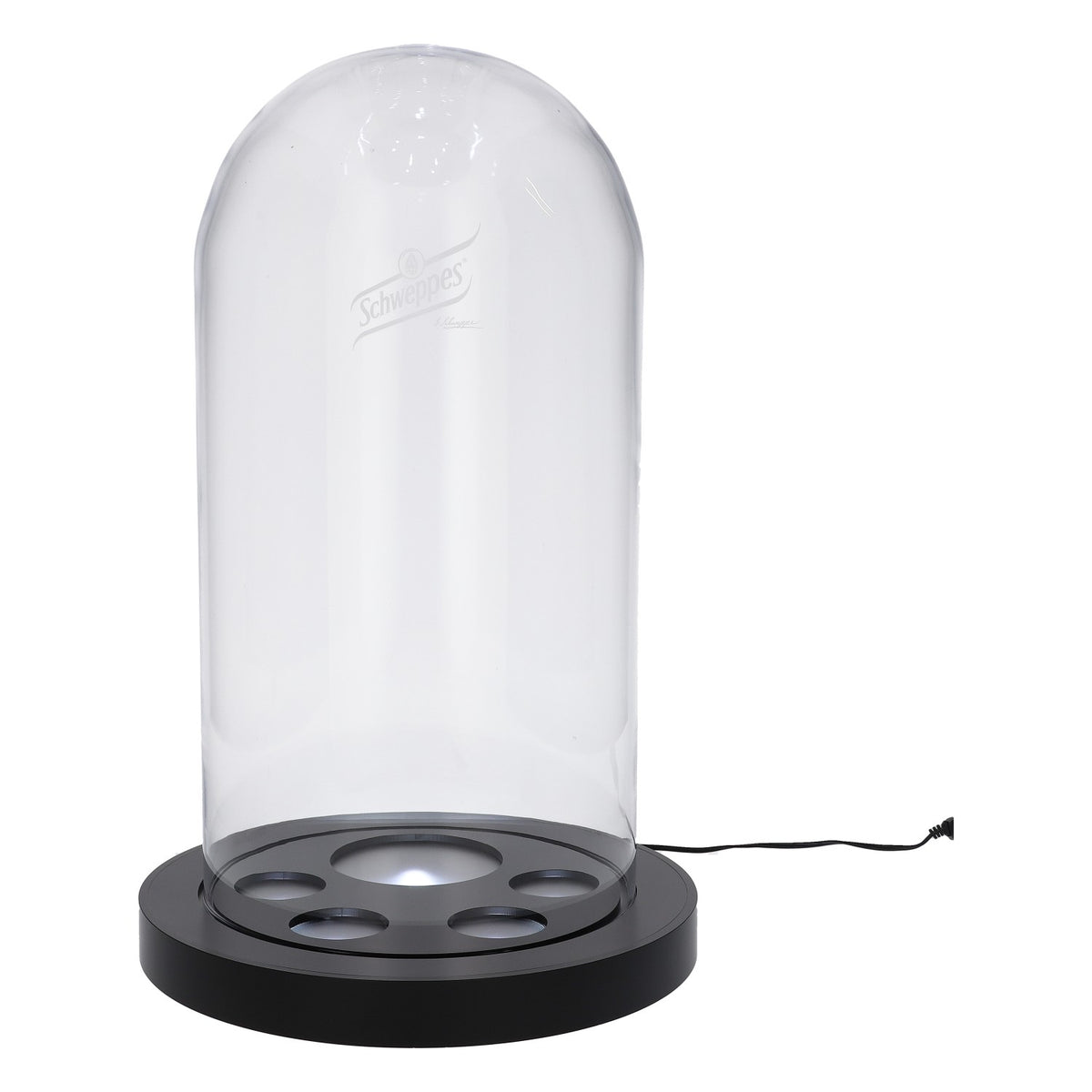 Schweppes LED Glorifier Glass Bell Illuminated Sign Light incl. Power Supply – View 4