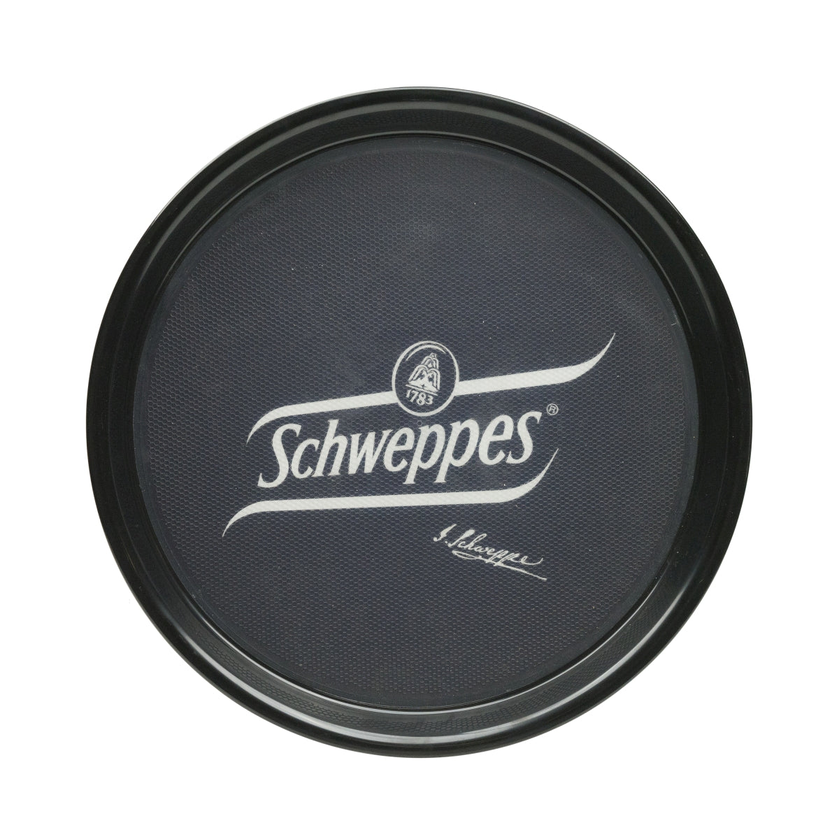Schweppes serving tray, non-slip, catering, waiter service, bar, glasses, pub