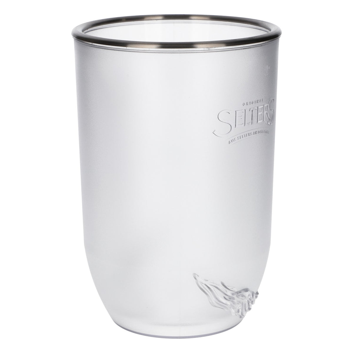 Selters Water Cooler, Bottle Cooler, New, Transparent Plastic, Champagne Cooler – View 2