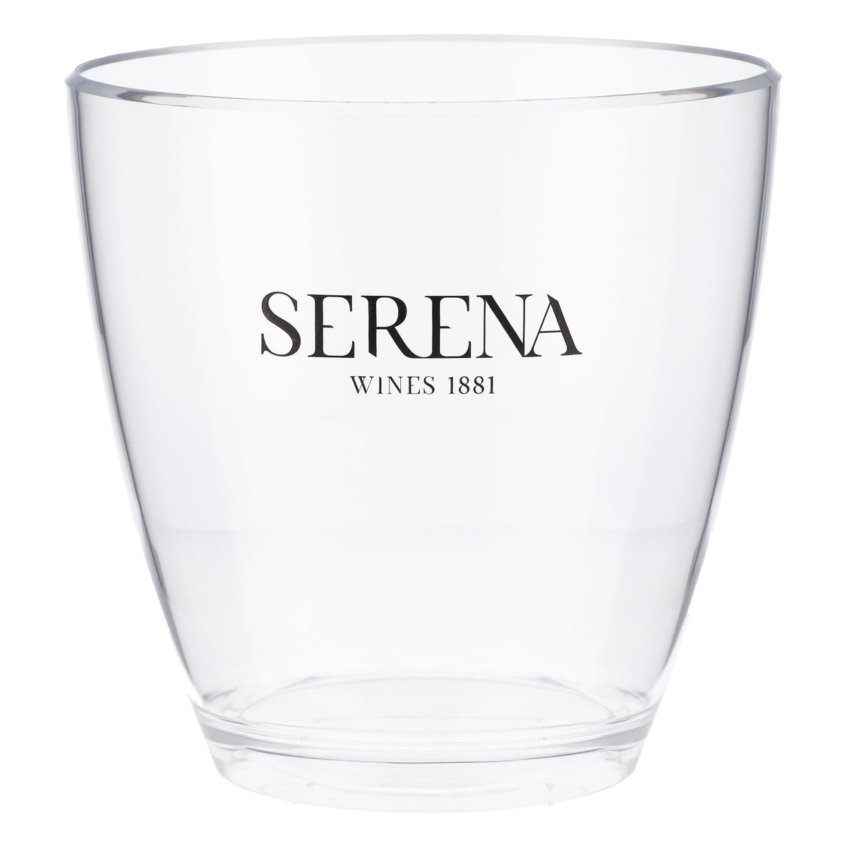Serena Wine Cooler Bottle Cooler Ice Cooler Single Transparent
