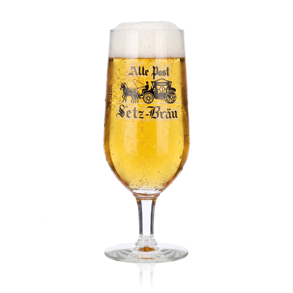 Setz-Bräu Beer Glass, 0.25 L, "Alte Post"