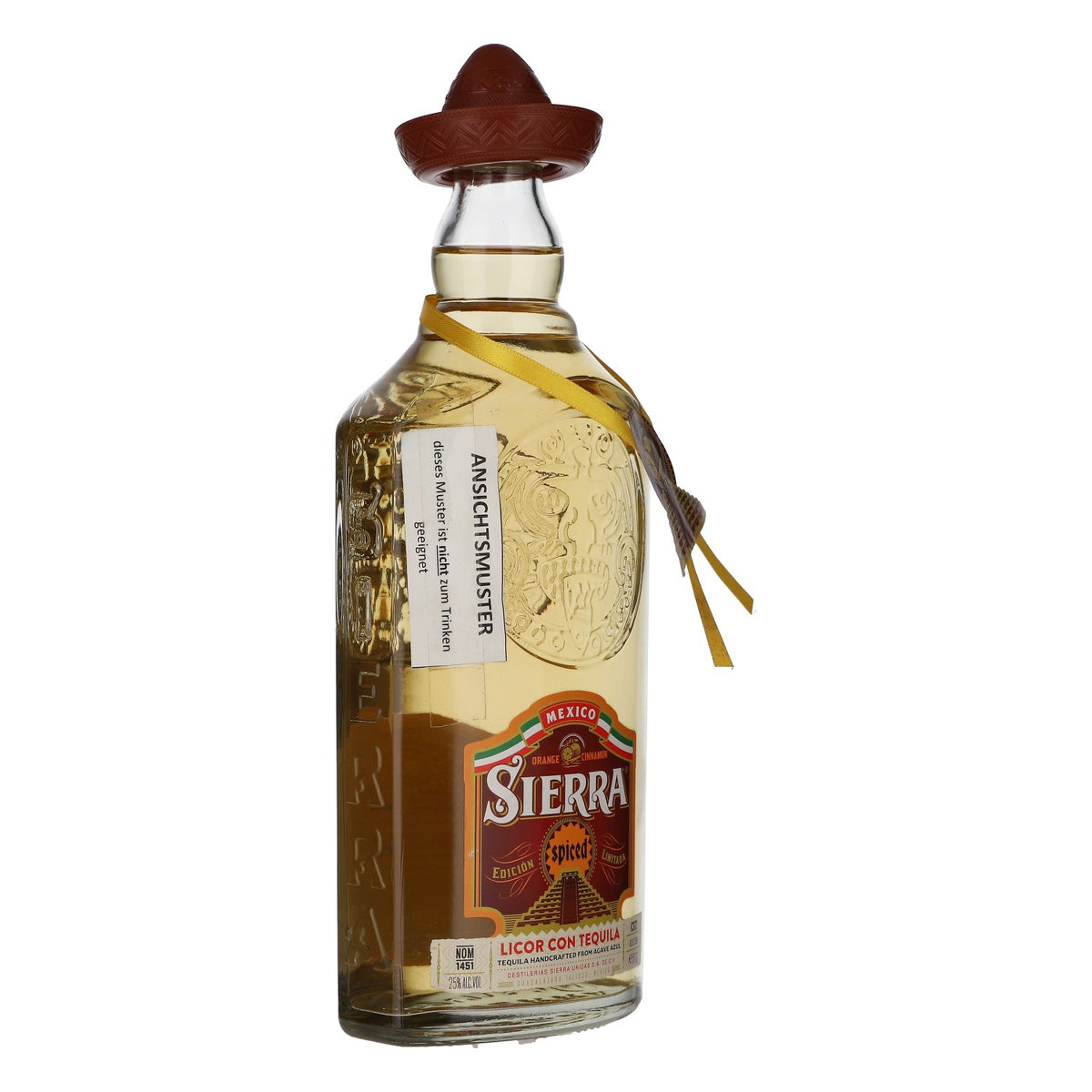 Sierra Tequila Liqueur Display Bottle, Spiced, 0.7 L – View 2