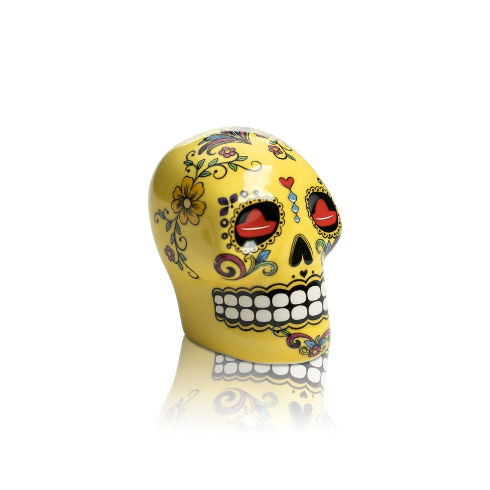 Sierra Tequila Salt Shaker Skull Pepper Mill Yellow Dias de los Muertes