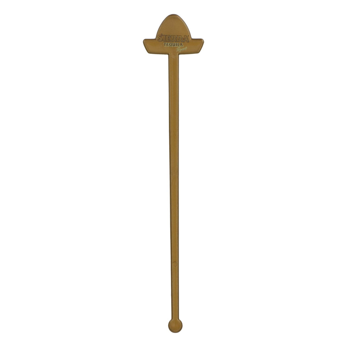 Sierra Tequila Stirrer Stirring Stick Bar Accessories Stirrer Gold Hat Shape