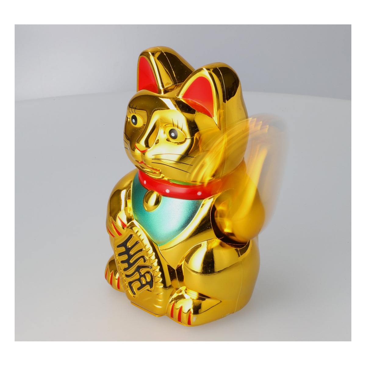 Sierra Tequila Waving Cat Maneki-Neko Lucky Cat for Bar Decor & Prosperity – View 4
