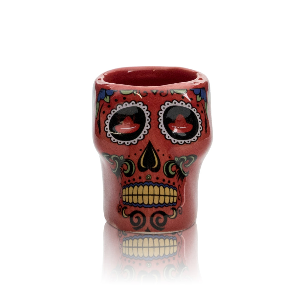 Sierra Tequila Glass 2cl Shot Stamper Short Skull Glasses Mezcal Gastro