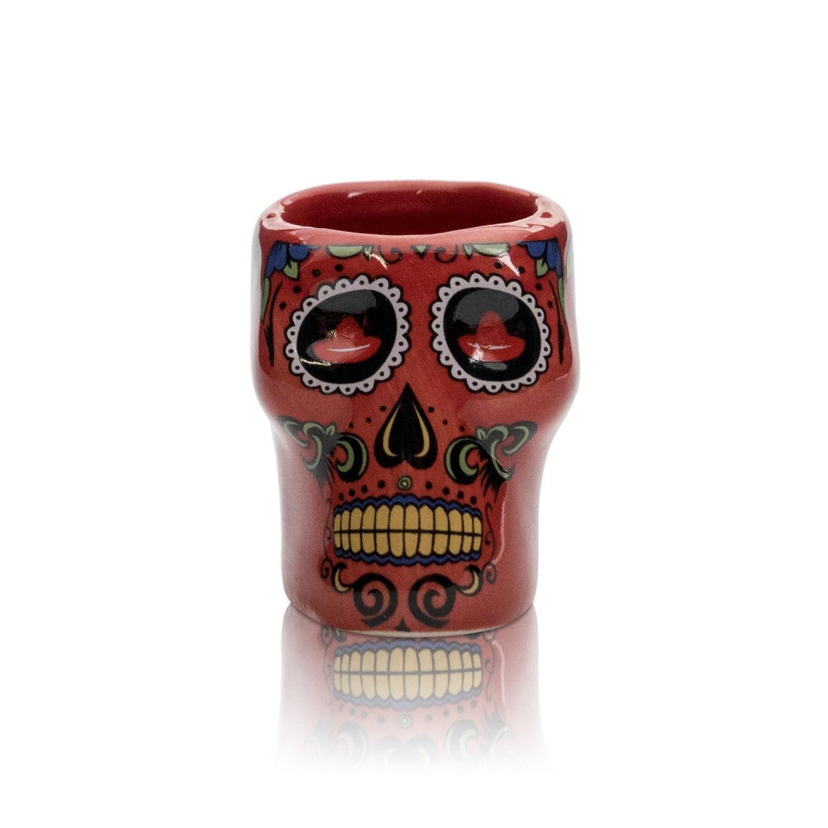 Sierra Tequila Glass 2cl Shot Stamper Short Skull Glasses Mezcal Gastro