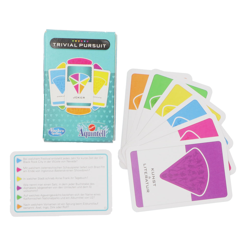 Sinalco Aquintell Trivial Pursuit Card Game Board Game Hasbro Gaming