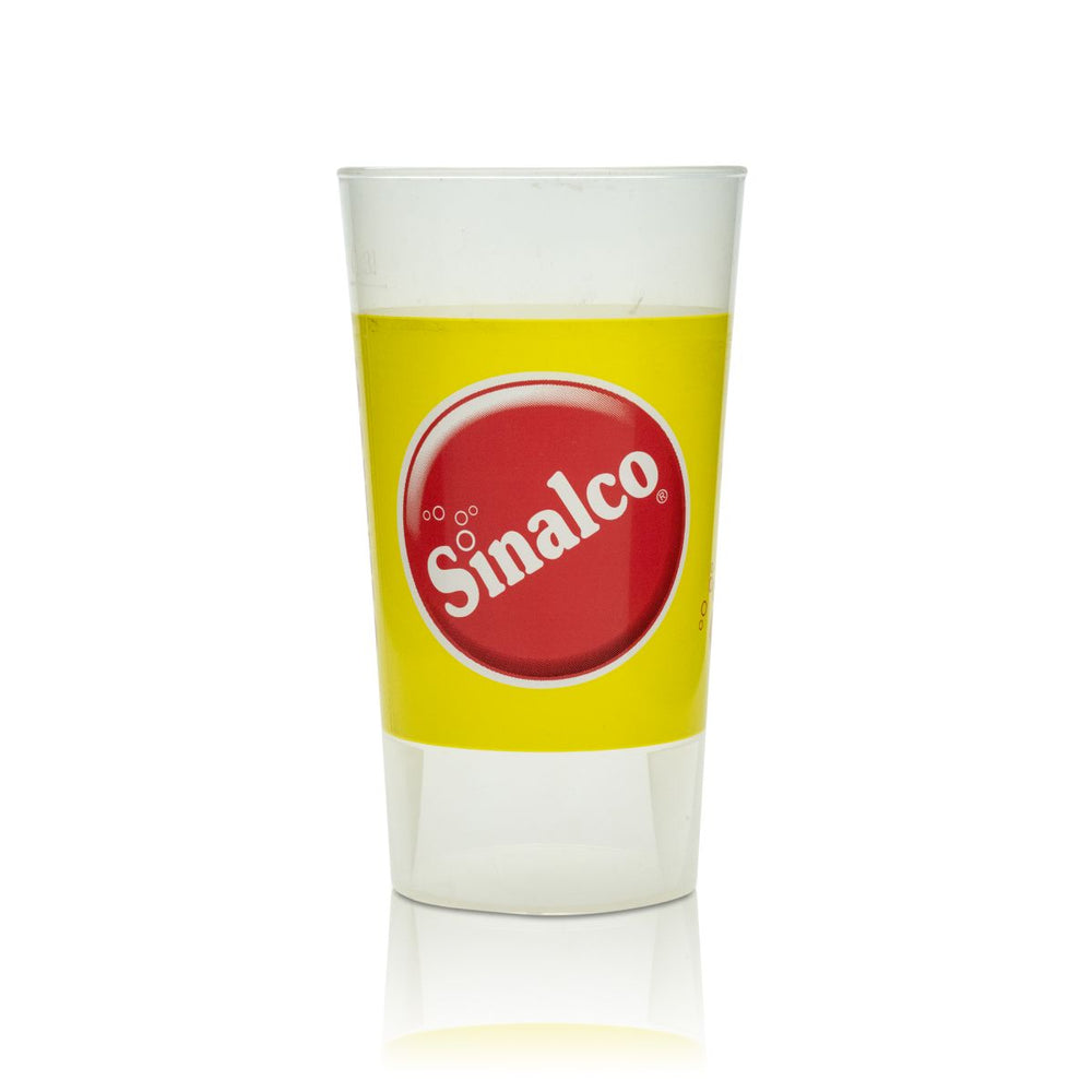 Sinalco reusable cup glass 0,3l plastic cup soda glasses B-goods