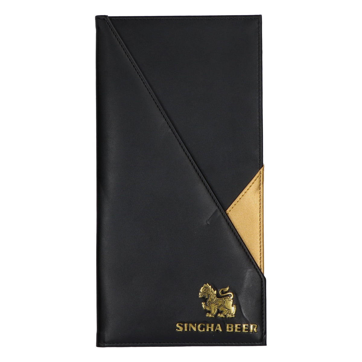 Singha Beer Payment Folder Bill Folder Fold-out Faux Leather – View 2