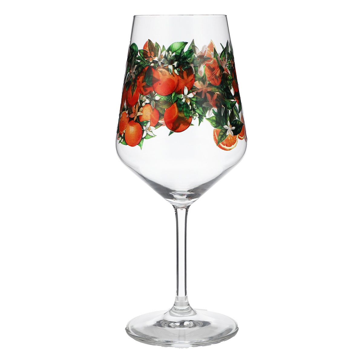 Sipply Summer Vibes aperitif glass with orange motif for spritz drinks and cocktails, 0.5 l, with transparency effect – View 2