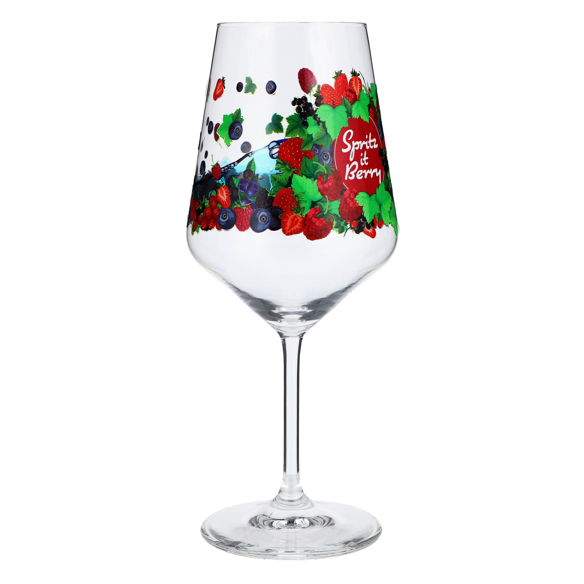 Sipply Summer Vibes aperitif glass with slogan "Spritz it Berry" 0.5 l – View 7