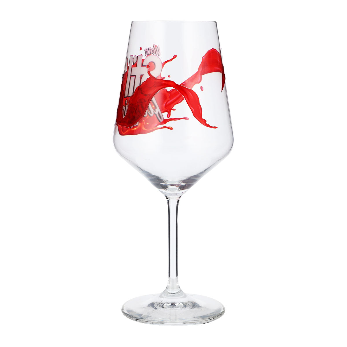 Sipply Summer Vibes aperitif glass with slogan "When style is liquid!" 0.5 l with transparency effect – View 6