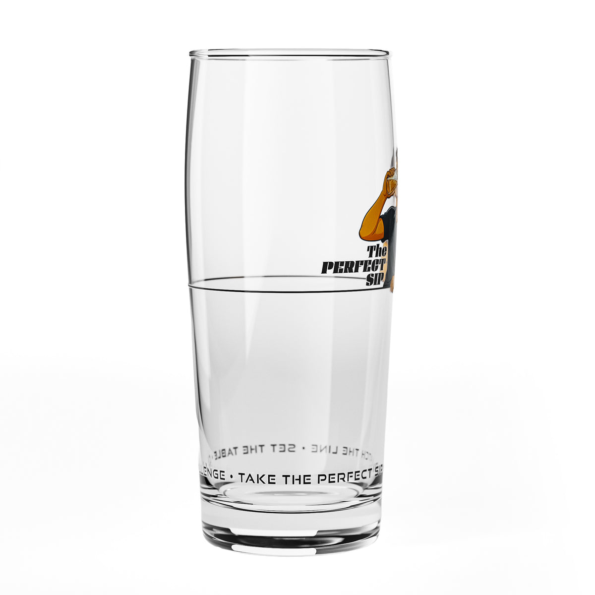 Sipply Beer Glass SETTING THE TABLE The Perfect SIP Willibecher 0.5 L - The Fun Social Media Trend – View 3