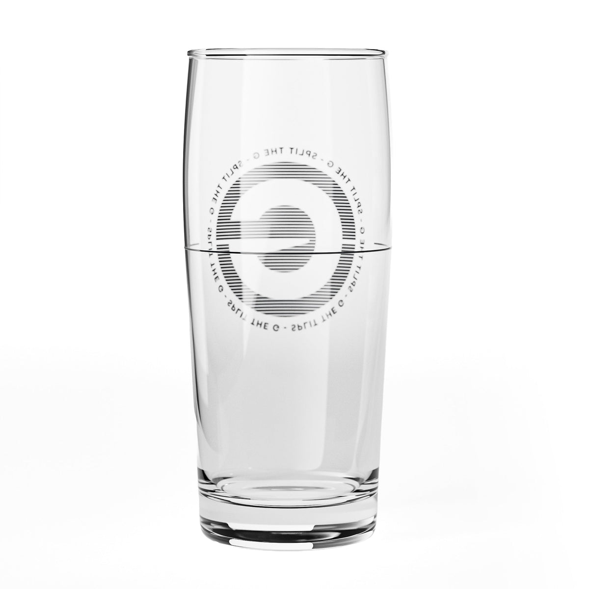2 Sipply SPLIT THE G Big G Beer Glasses, 0.5 L — The Social Media Trend – View 7