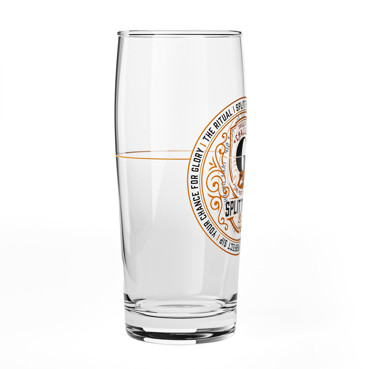 2 Sipply Beer Glasses SPLIT THE G The Perfect SIP 0.5 L The Social Media Trend – View 5