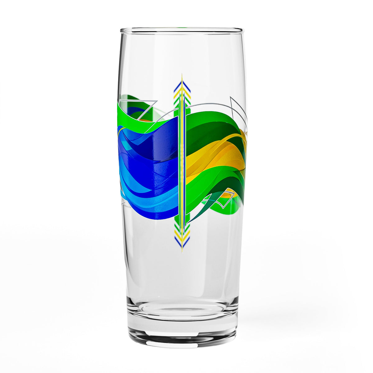 Sipply Beer Glass Willibecher 0.3l with Your Country Flag Brazil – View 7
