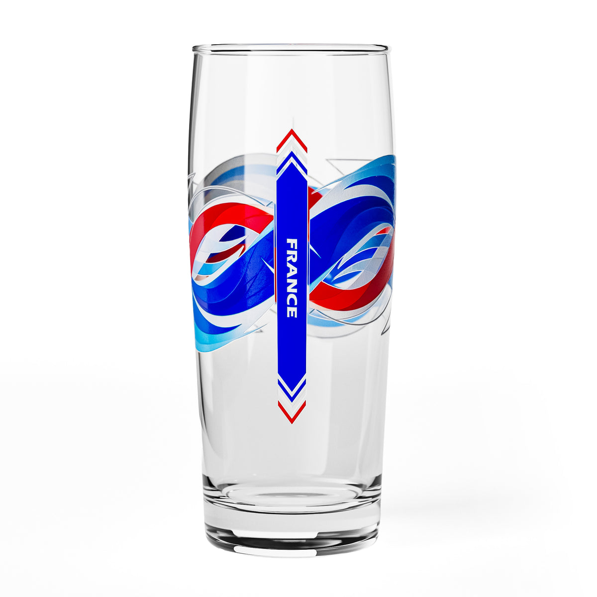 Sipply Willibecher Beer Glass, 0.5 L, Featuring the French Flag – View 2