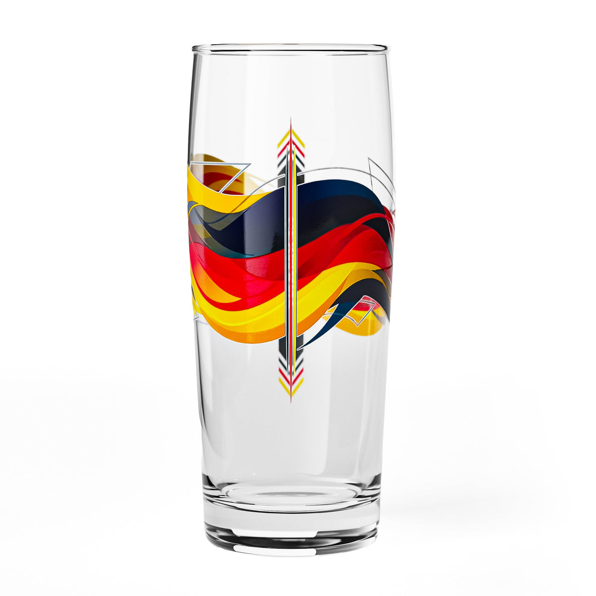 Sipply Beer Glass Willibecher 0.3l with Your Country Flag Germany – View 7