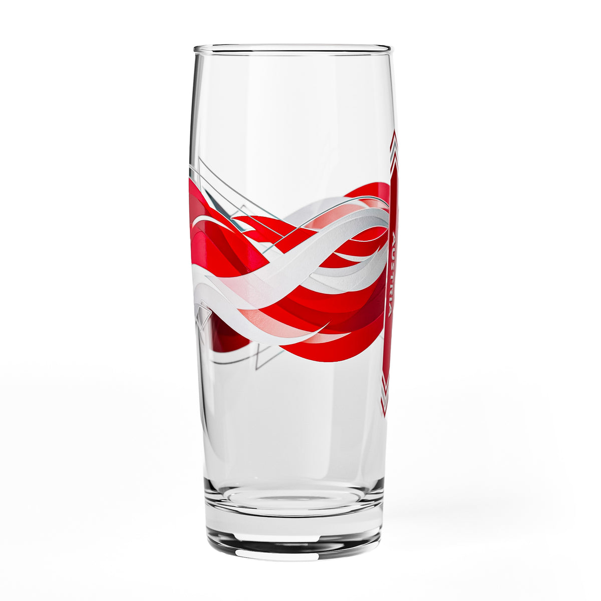 Sipply Willibecher Beer Glass, 0.5 L, Featuring the Austrian Flag – View 5