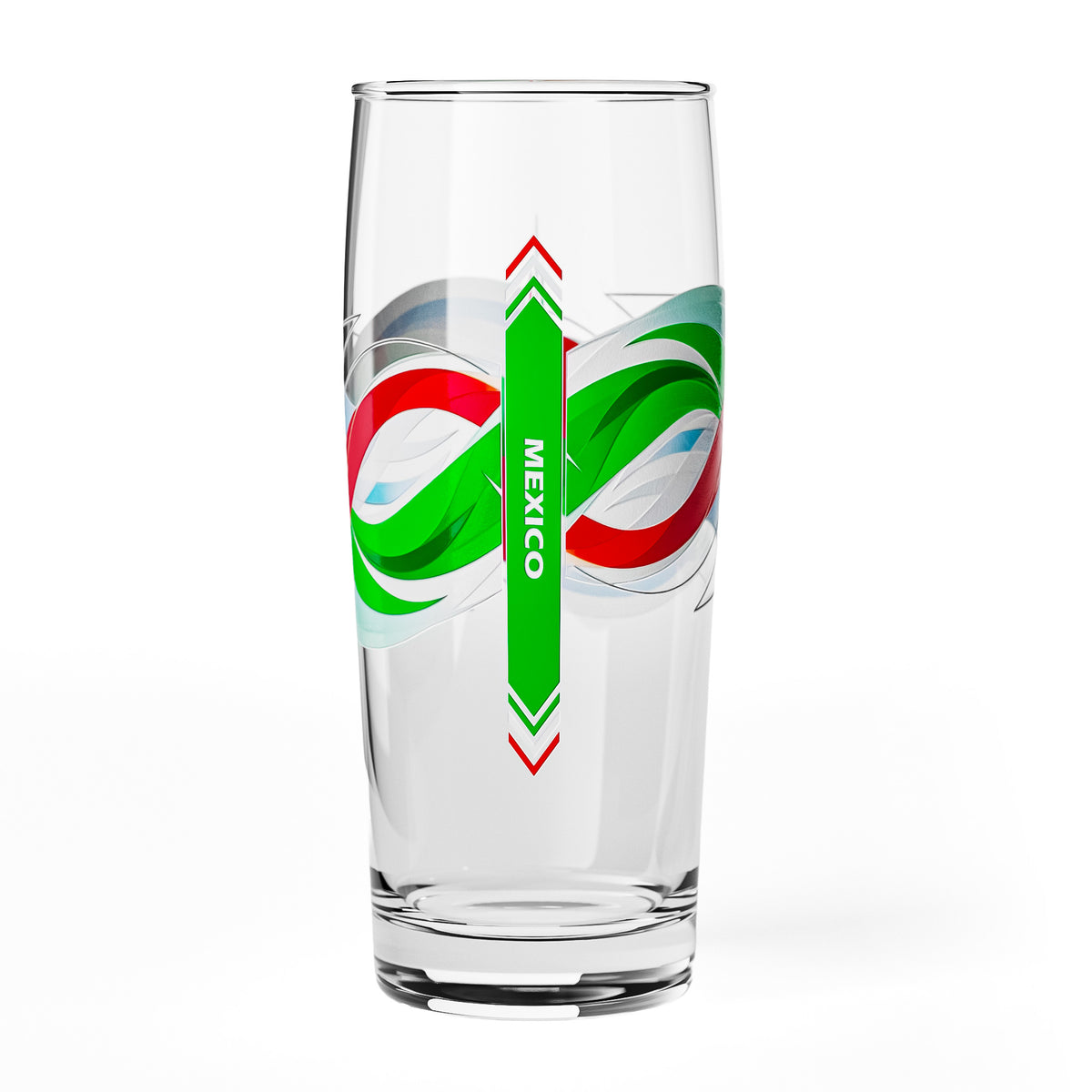 Sipply Willibecher Beer Glass, 0.5 L, Featuring the Mexican Flag – View 2