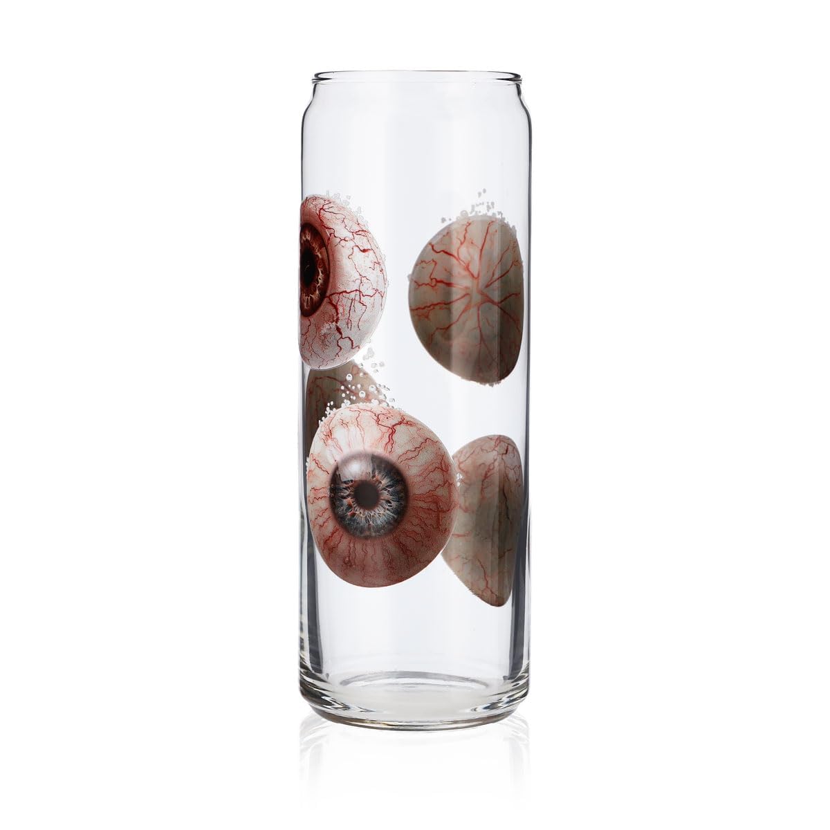 Sipply Drinking Glass with Halloween Eyes Motif as UV Print Can Glass 370ml – View 4