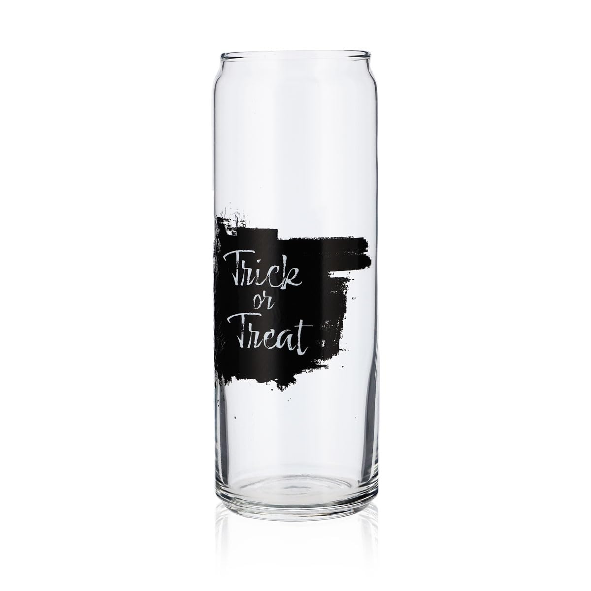 Sipply Drinking Glass with Halloween Design Trick or Treat as UV Print Can Glass 370ml – View 4